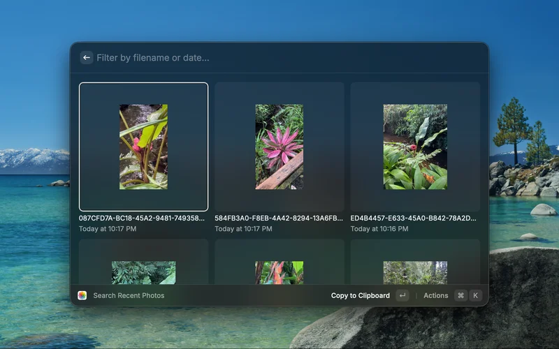 Apple Photos Search